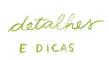 Título detalhes e dicas